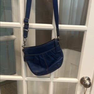 Coach Royal Blue Crossbody Bag